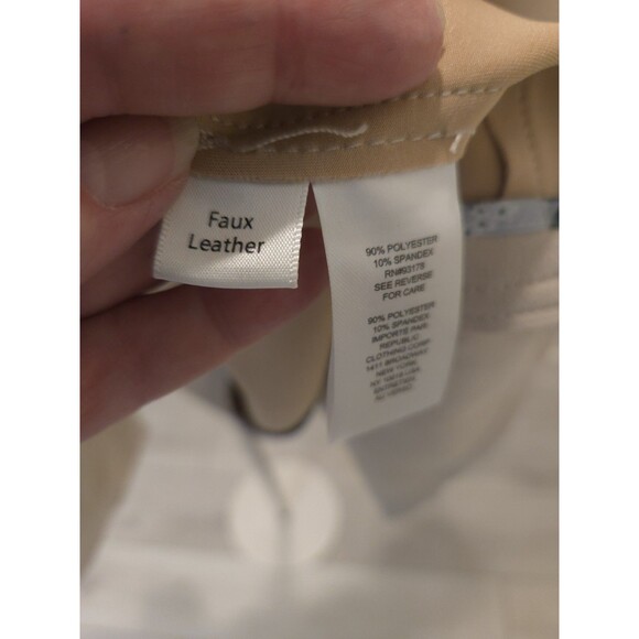 T Tahari Womens S Jacket Faux Suede Draped Lapel Beige Urban Chic NWT $118 - Picture 9 of 10